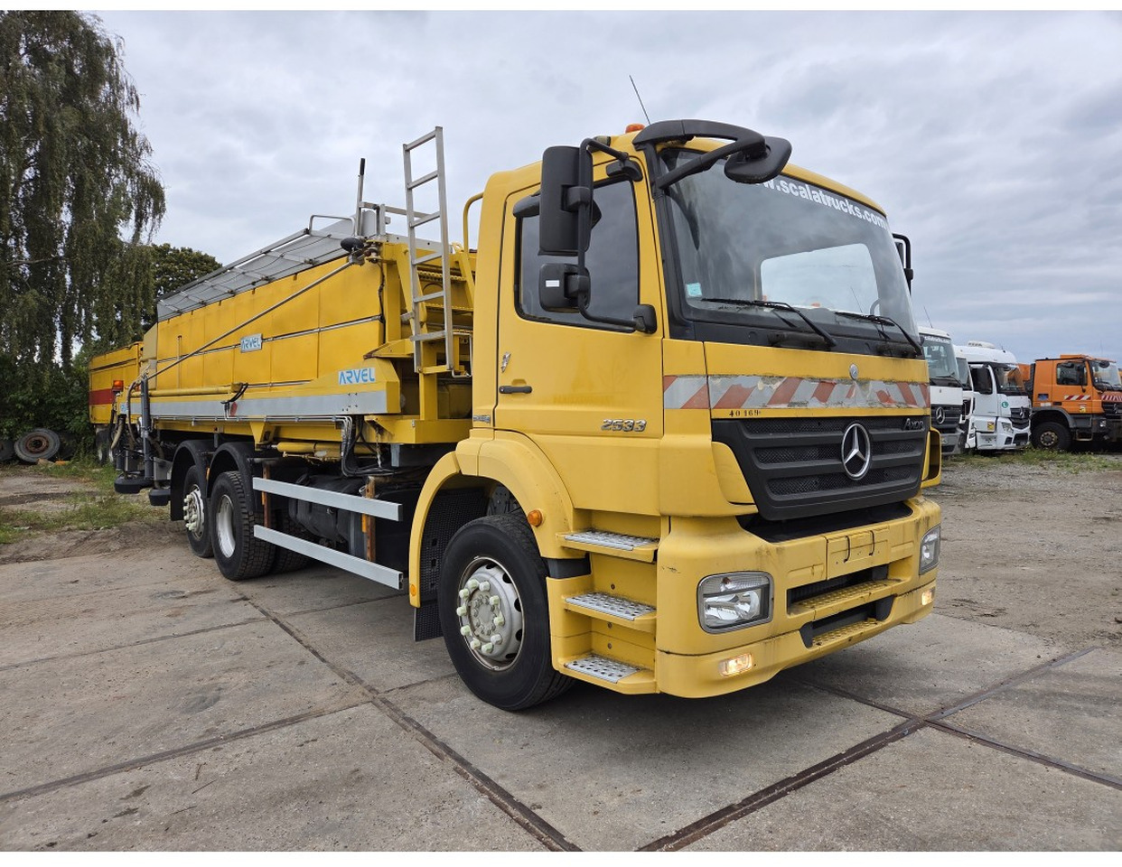 MERCEDES AXOR 2533 6X2 CHASSIS LOW MILEAGE - Cab chassis truck, Snow removal vehicle: picture 4 MERCEDES AXOR 2533 6X2 CHASSIS LOW MILEAGE - Cab chassis truck, Snow removal vehicle: picture 4