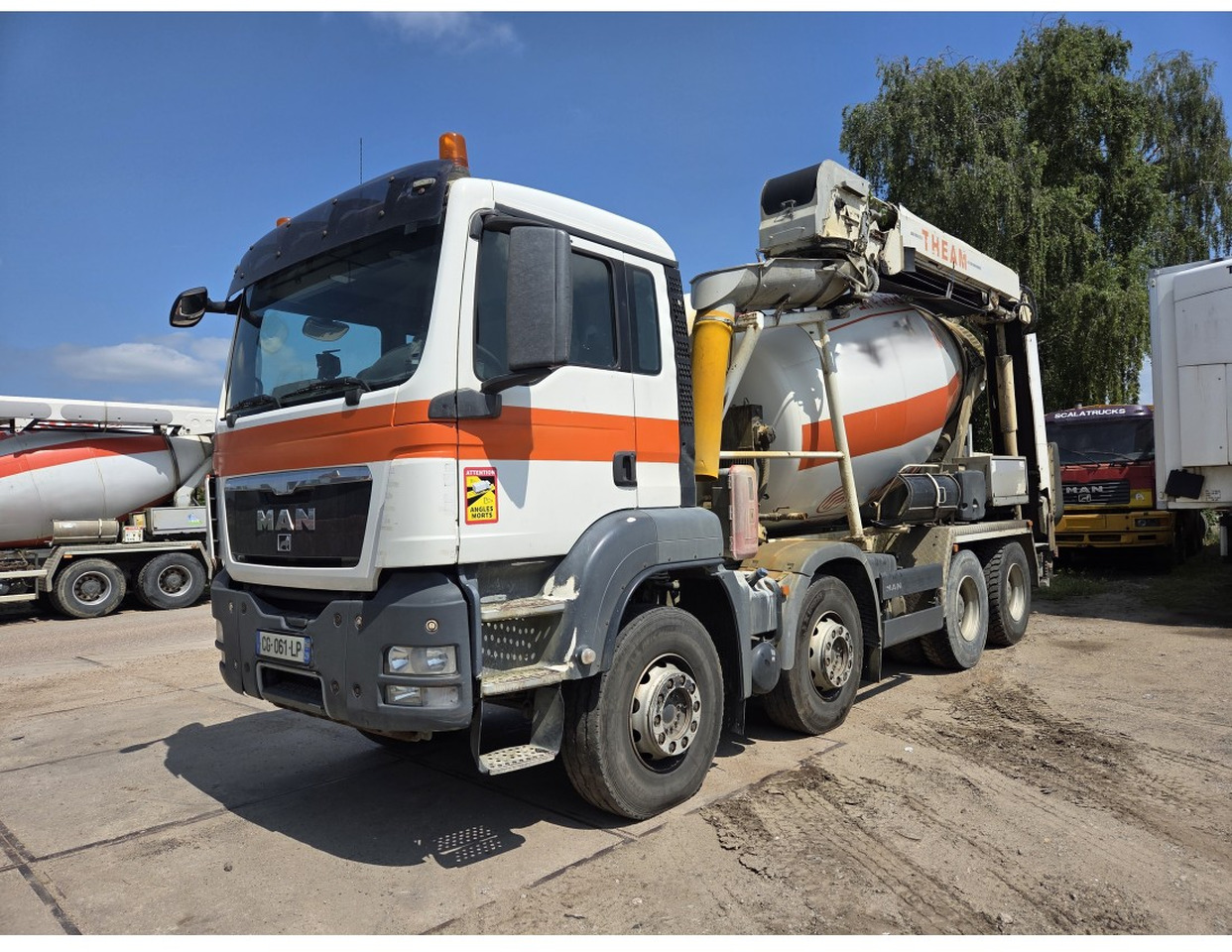MAN TGS 35.400 8X4 Concrete Mixer Stetter 9m3 Steelsuspension - Other machinery: picture 1 MAN TGS 35.400 8X4 Concrete Mixer Stetter 9m3 Steelsuspension - Other machinery: picture 1