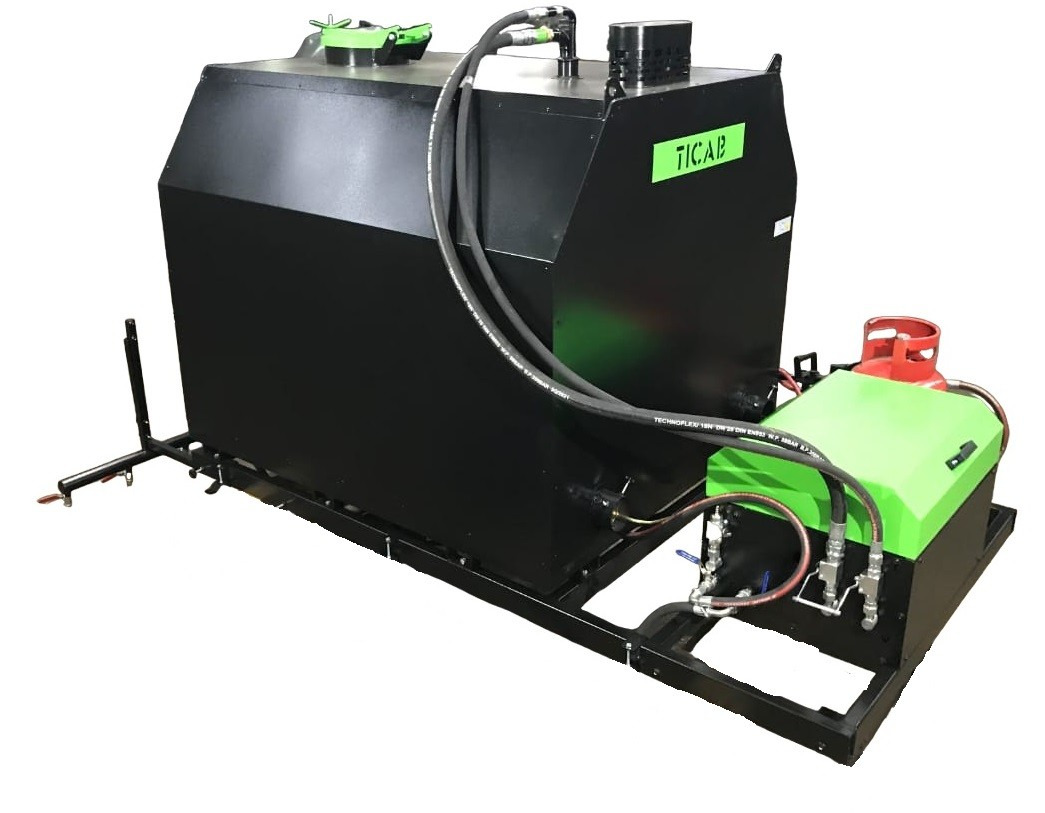 TICAB Manufacturer, Bitumen Sprayer, Asphalt Distributor, 2000L - Asphalt distributor: picture 1 TICAB Manufacturer, Bitumen Sprayer, Asphalt Distributor, 2000L - Asphalt distributor: picture 1