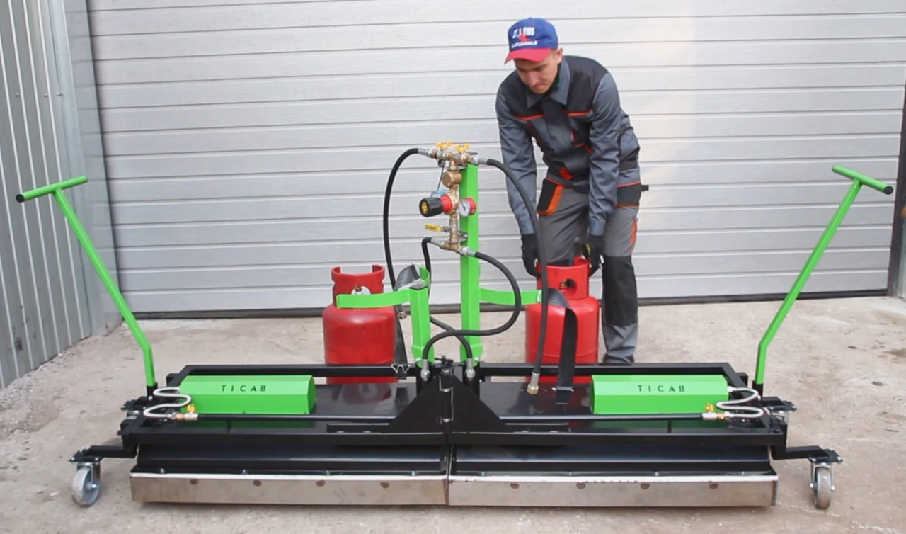 TICAB Portable Asphalt Heater, Infrared Asphalt Heater,120cm×100 cm, Manufacturer - Asphalt machine: picture 5 TICAB Portable Asphalt Heater, Infrared Asphalt Heater,120cm×100 cm, Manufacturer - Asphalt machine: picture 5