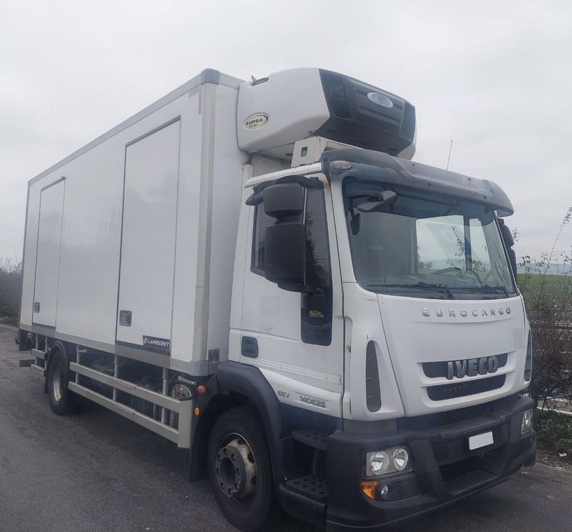 Iveco 140 E25 Eurocargo, E5, Carrier Supra 850 Iveco 140E25 Eurocargo, E5, Carrier Supra 850 - Refrigerator truck: picture 1 Iveco 140 E25 Eurocargo, E5, Carrier Supra 850 Iveco 140E25 Eurocargo, E5, Carrier Supra 850 - Refrigerator truck: picture 1