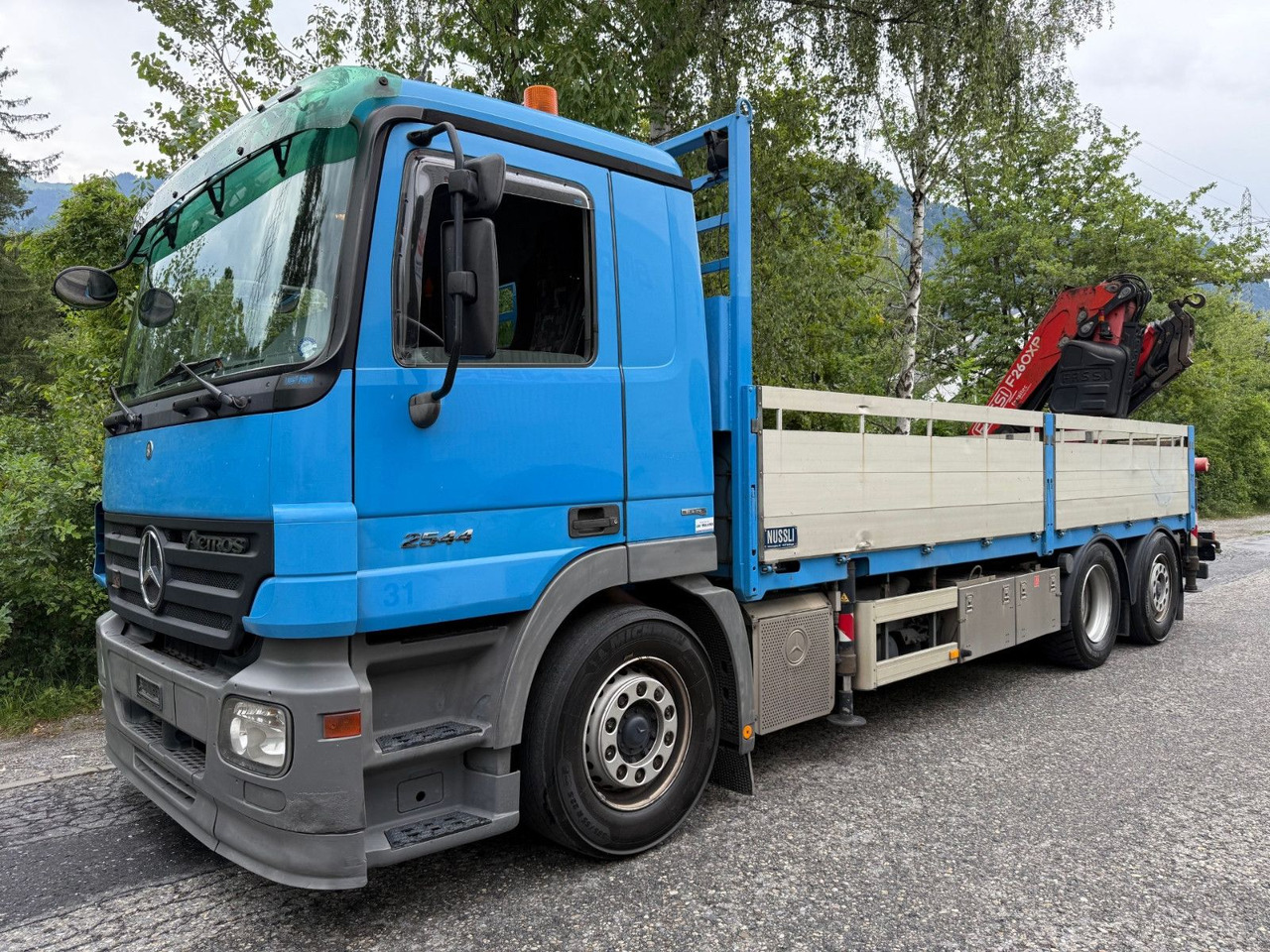 Mercedes-Benz Actros 2544 6x2, E5, EPS, Fassi F260XP, Retarder - Crane truck: picture 5 Mercedes-Benz Actros 2544 6x2, E5, EPS, Fassi F260XP, Retarder - Crane truck: picture 5