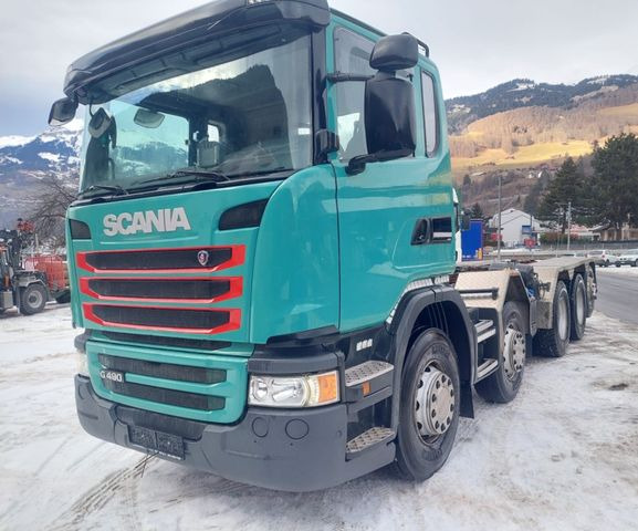 Scania G490 10x4, E6, Fahrgestell Scania G490 10x4, E6, Fahrgestell - Cab chassis truck: picture 3 Scania G490 10x4, E6, Fahrgestell Scania G490 10x4, E6, Fahrgestell - Cab chassis truck: picture 3