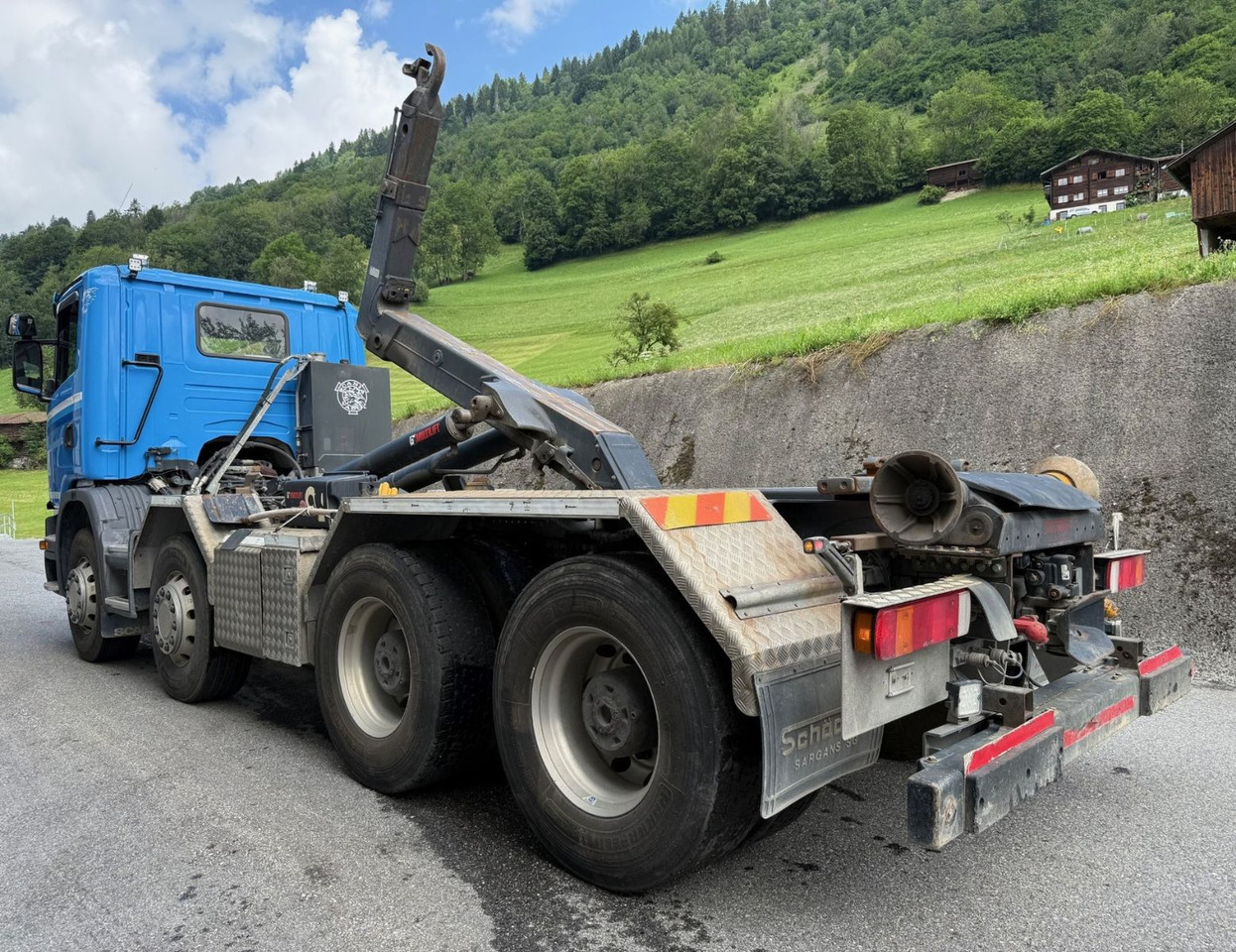 Scania G490 CB 8x4, E6, Retarder, Hiab Multilift 21ton - Hook lift truck: picture 3 Scania G490 CB 8x4, E6, Retarder, Hiab Multilift 21ton - Hook lift truck: picture 3