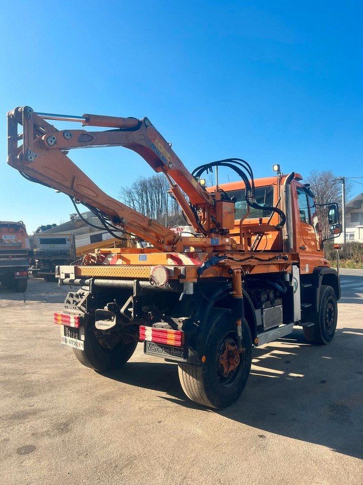 Truck Unimog U500 4x4, Boeschungsmaehwerk Mulag: picture 7