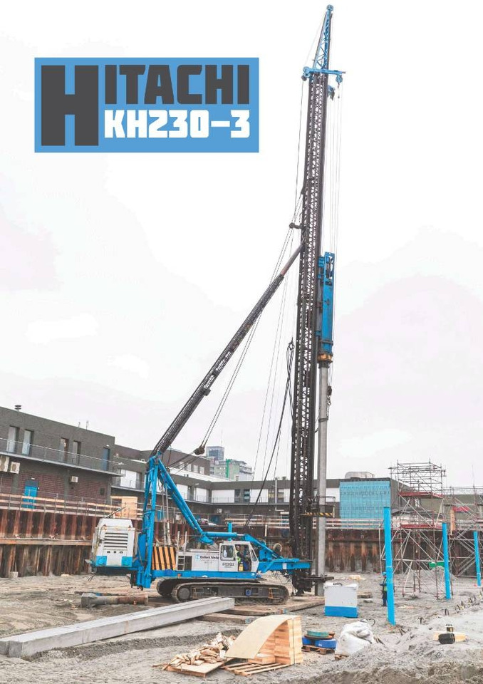 Hitachi KH230-3GLS - Pile driver: picture 1 Hitachi KH230-3GLS - Pile driver: picture 1