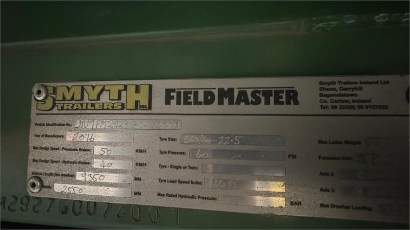 Smyth FM26 - Farm tipping trailer/ Dumper: picture 5 Smyth FM26 - Farm tipping trailer/ Dumper: picture 5
