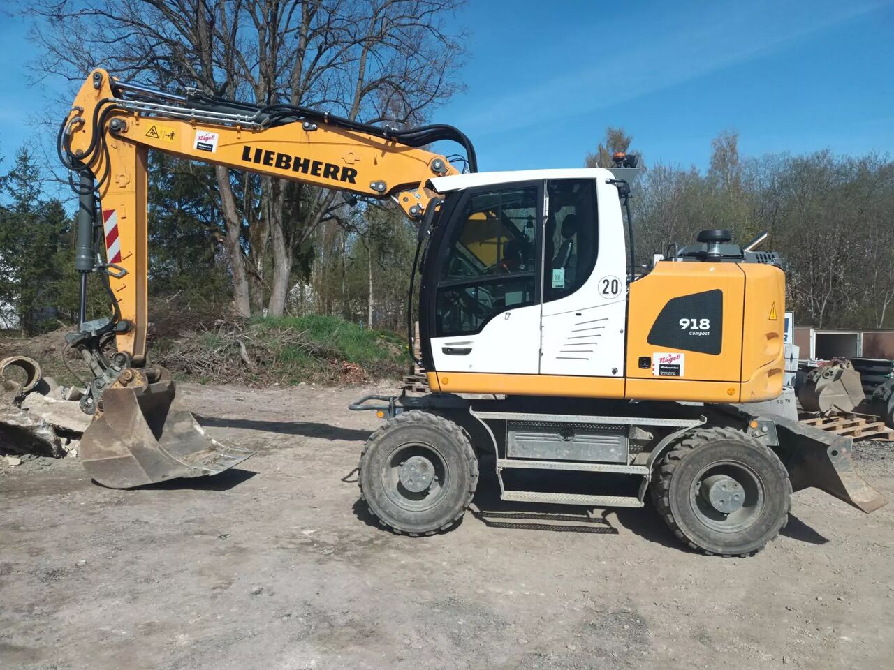 2023 Liebherr A 918 Compact G6.0-D Litronic - Wheel excavator: picture 1 2023 Liebherr A 918 Compact G6.0-D Litronic - Wheel excavator: picture 1