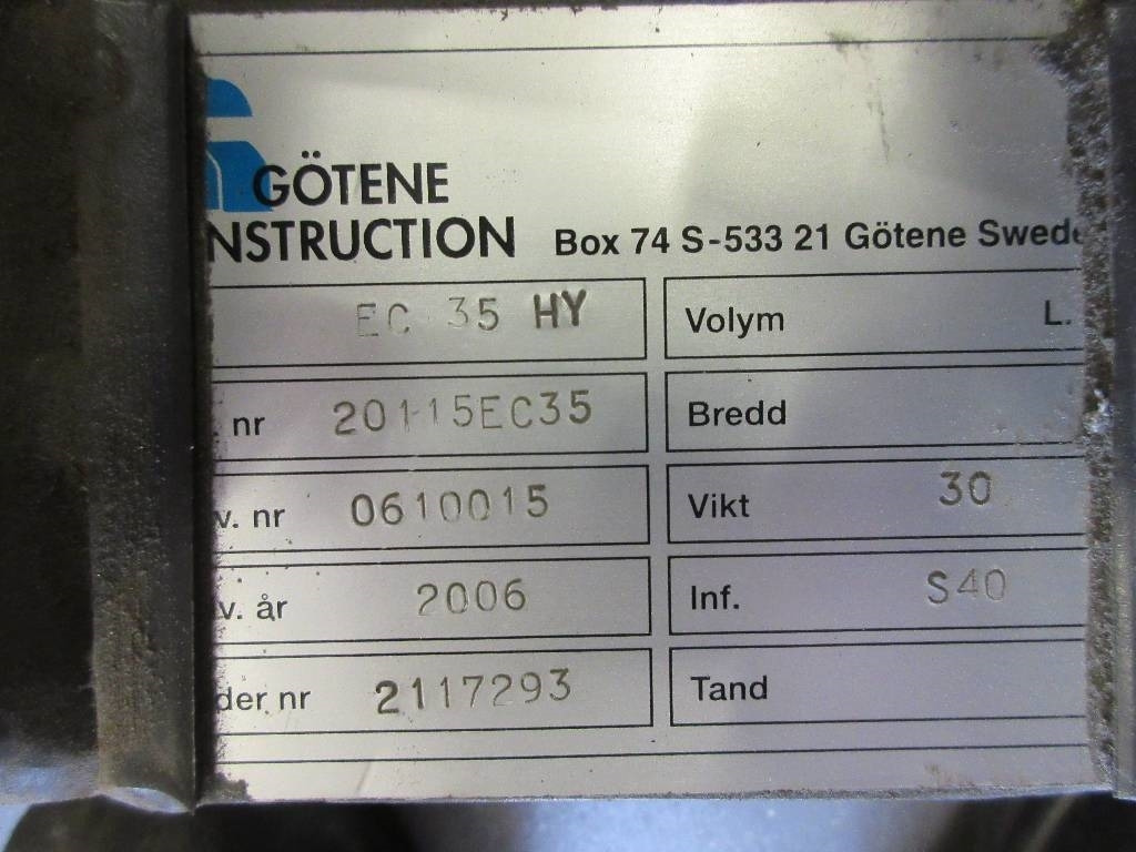 Redskapsfäste Götene - Quick coupler for Construction machinery: picture 4 Redskapsfäste Götene - Quick coupler for Construction machinery: picture 4