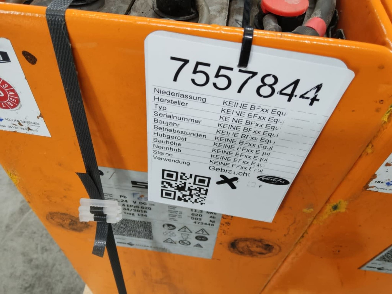 Battery Package - 2 Pcs. - Battery for Material handling equipment: picture 2 Battery Package - 2 Pcs. - Battery for Material handling equipment: picture 2