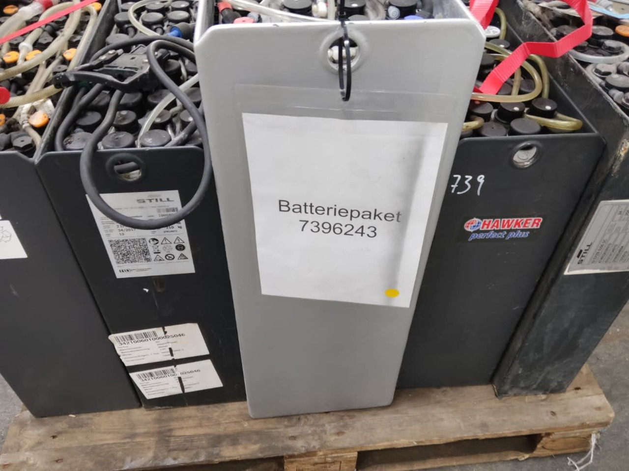 Battery Package - 5 Pcs. - Battery for Material handling equipment: picture 2 Battery Package - 5 Pcs. - Battery for Material handling equipment: picture 2