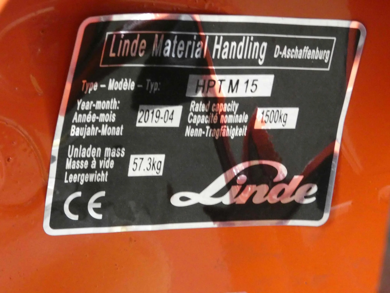Linde 4x HPTM15High/350mm - Pallet truck: picture 4 Linde 4x HPTM15High/350mm - Pallet truck: picture 4