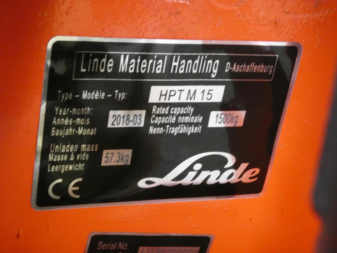 Linde 4x HPTM15Low/350mm - Pallet truck: picture 4 Linde 4x HPTM15Low/350mm - Pallet truck: picture 4