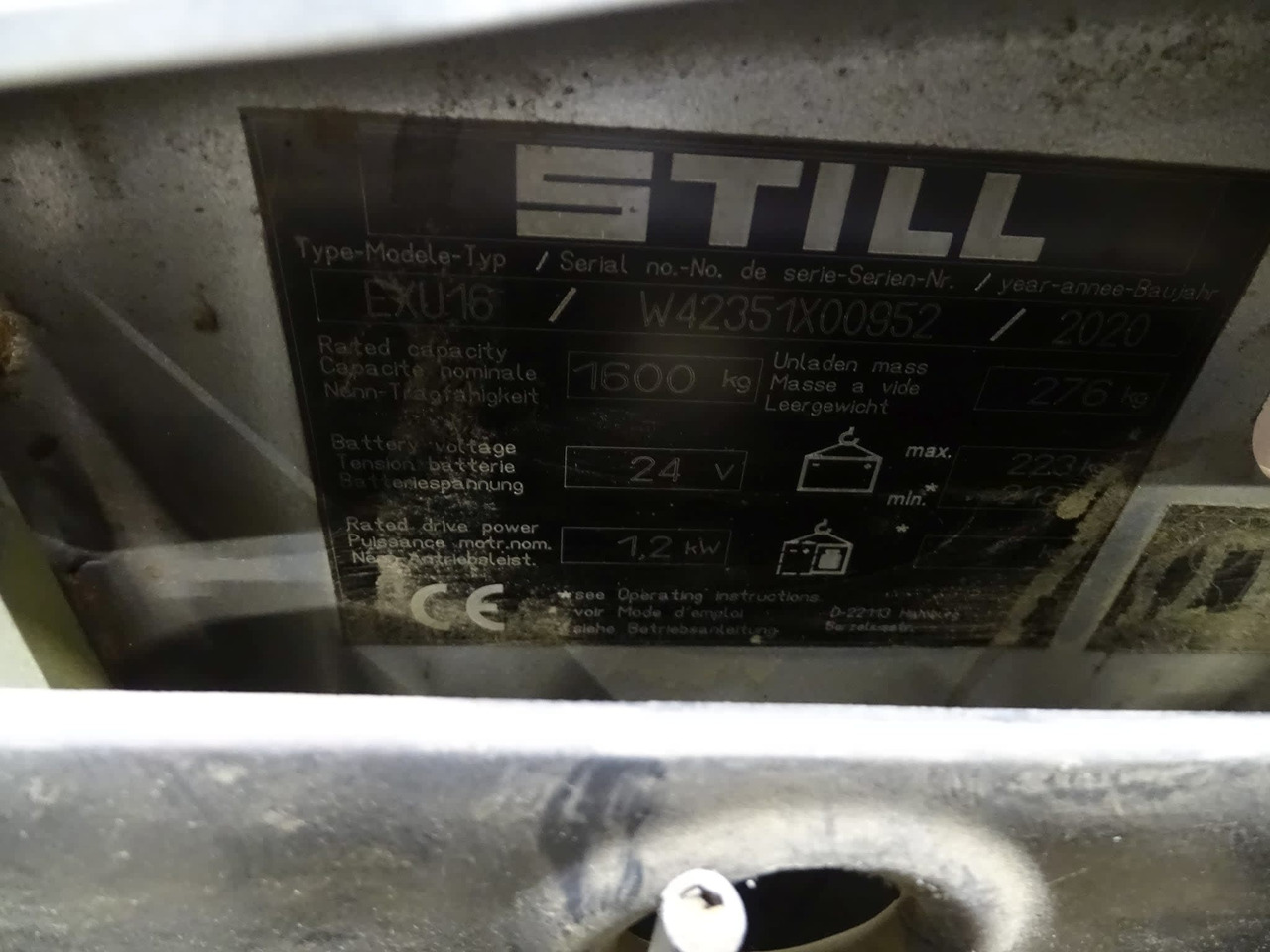 STILL EXU16 - Pallet truck: picture 2 STILL EXU16 - Pallet truck: picture 2