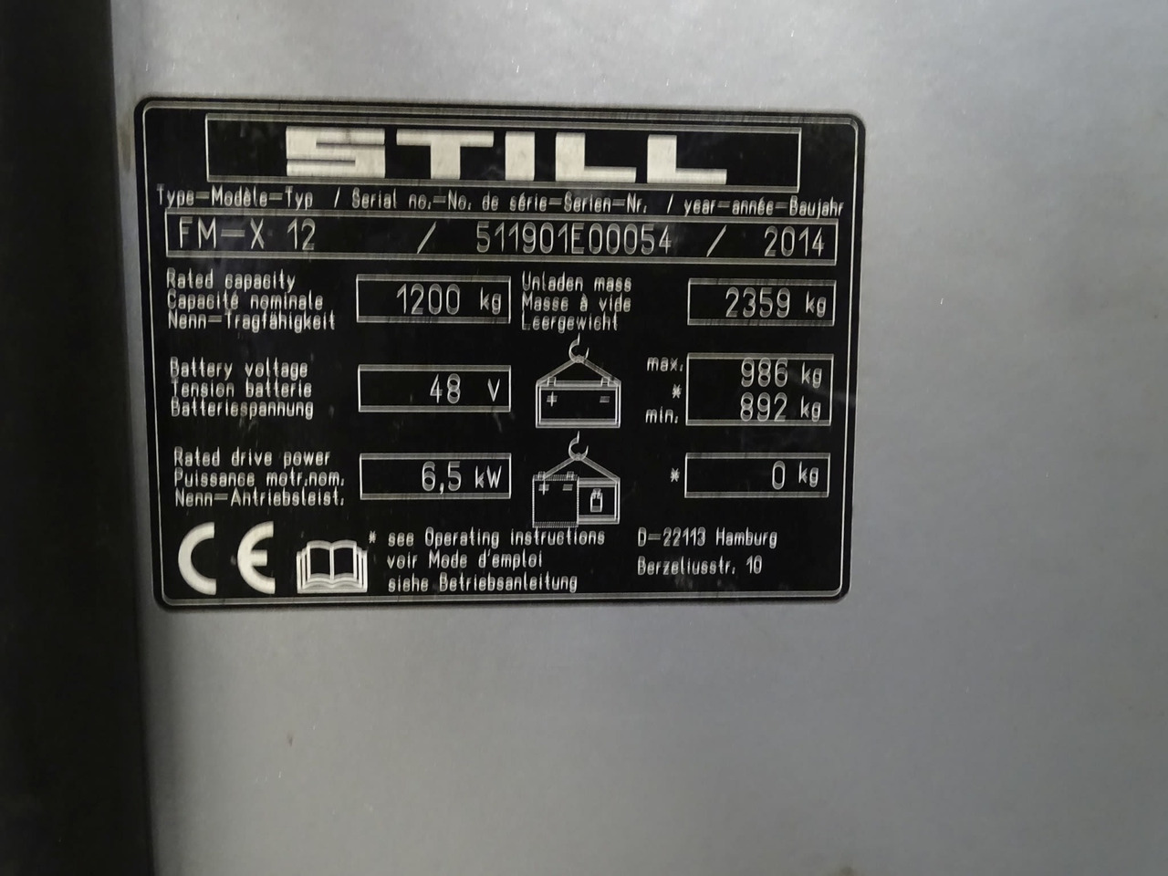 STILL FM-X 12 - Reach truck: picture 4 STILL FM-X 12 - Reach truck: picture 4