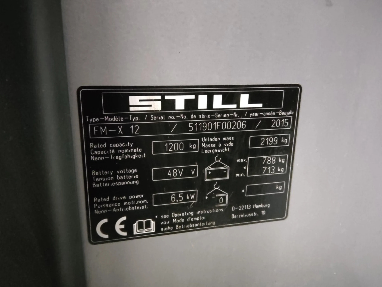 STILL FM-X12 - Reach truck: picture 4 STILL FM-X12 - Reach truck: picture 4