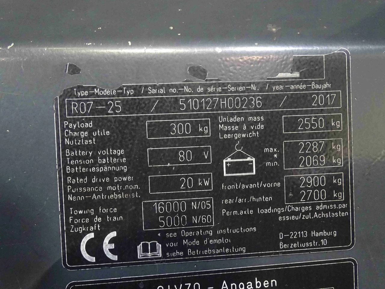 STILL R07-25 - Tow tractor: picture 5 STILL R07-25 - Tow tractor: picture 5