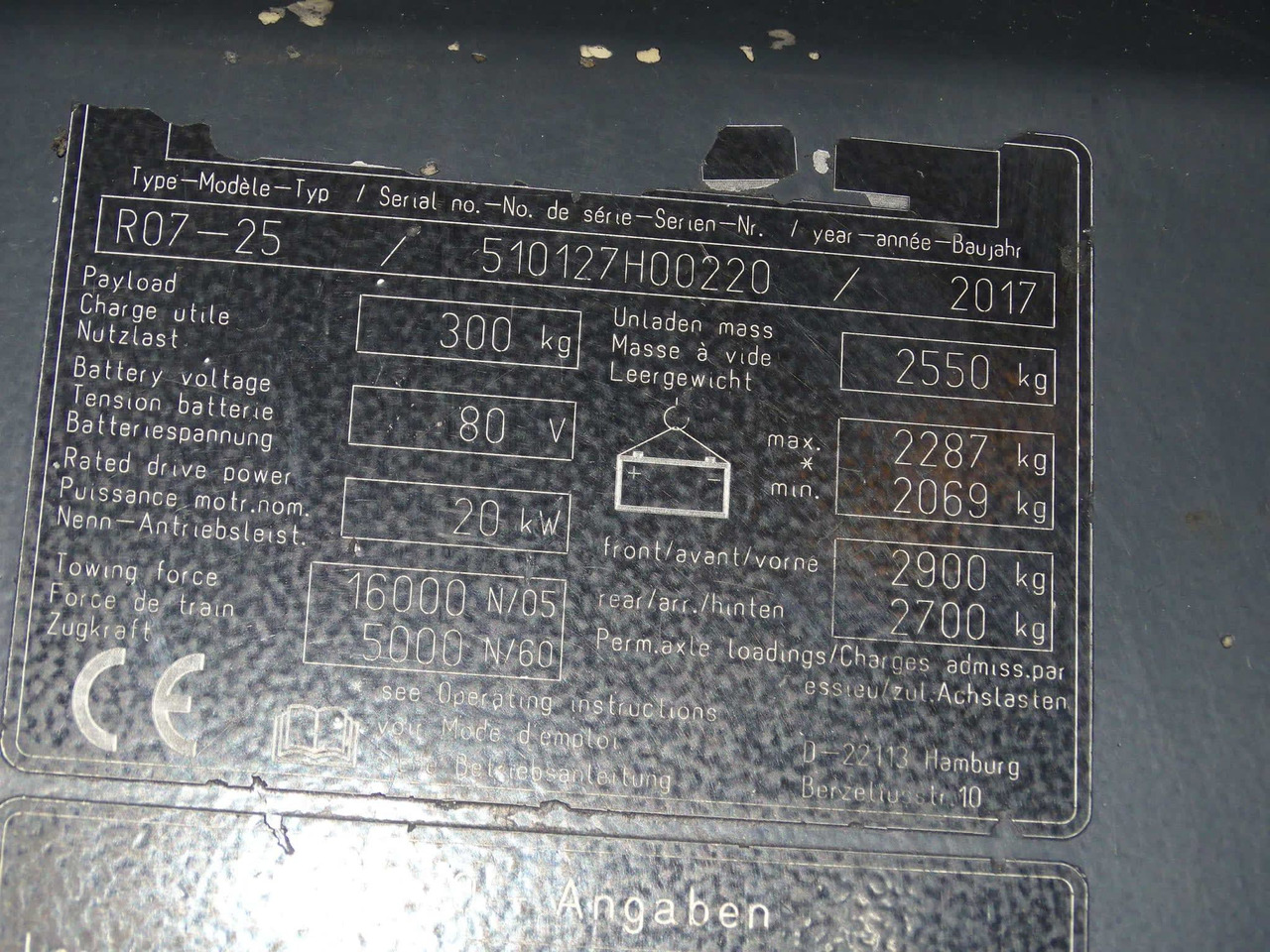 STILL R07-25 - Tow tractor: picture 5 STILL R07-25 - Tow tractor: picture 5