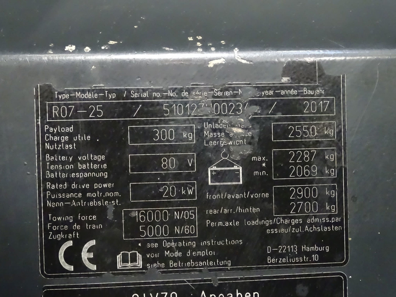 STILL R07-25 - Tow tractor: picture 5 STILL R07-25 - Tow tractor: picture 5