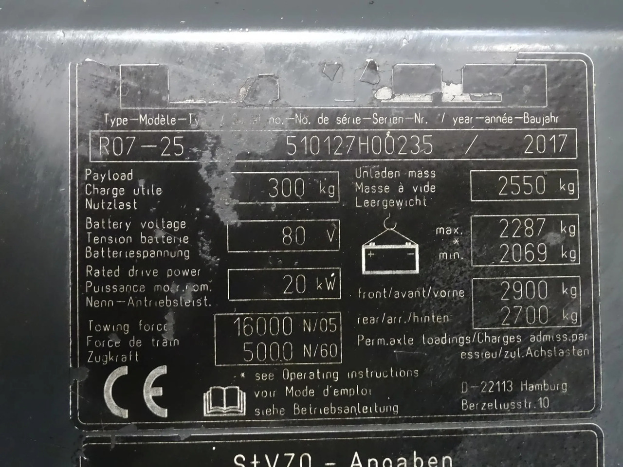 STILL R07-25 - Tow tractor: picture 5 STILL R07-25 - Tow tractor: picture 5