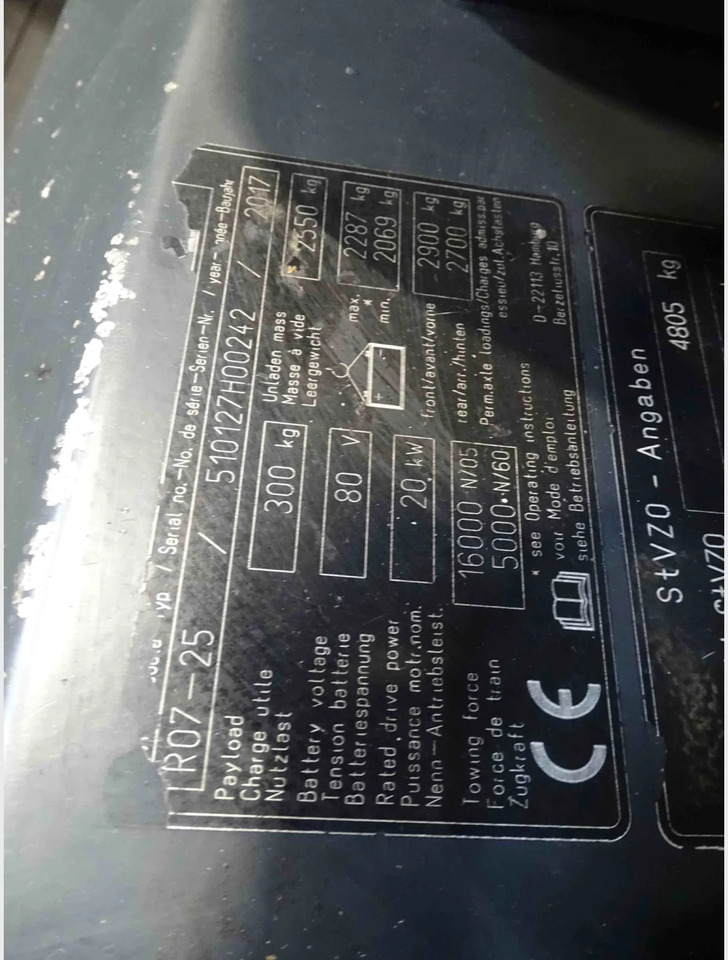 STILL R07-25 - Tow tractor: picture 5 STILL R07-25 - Tow tractor: picture 5