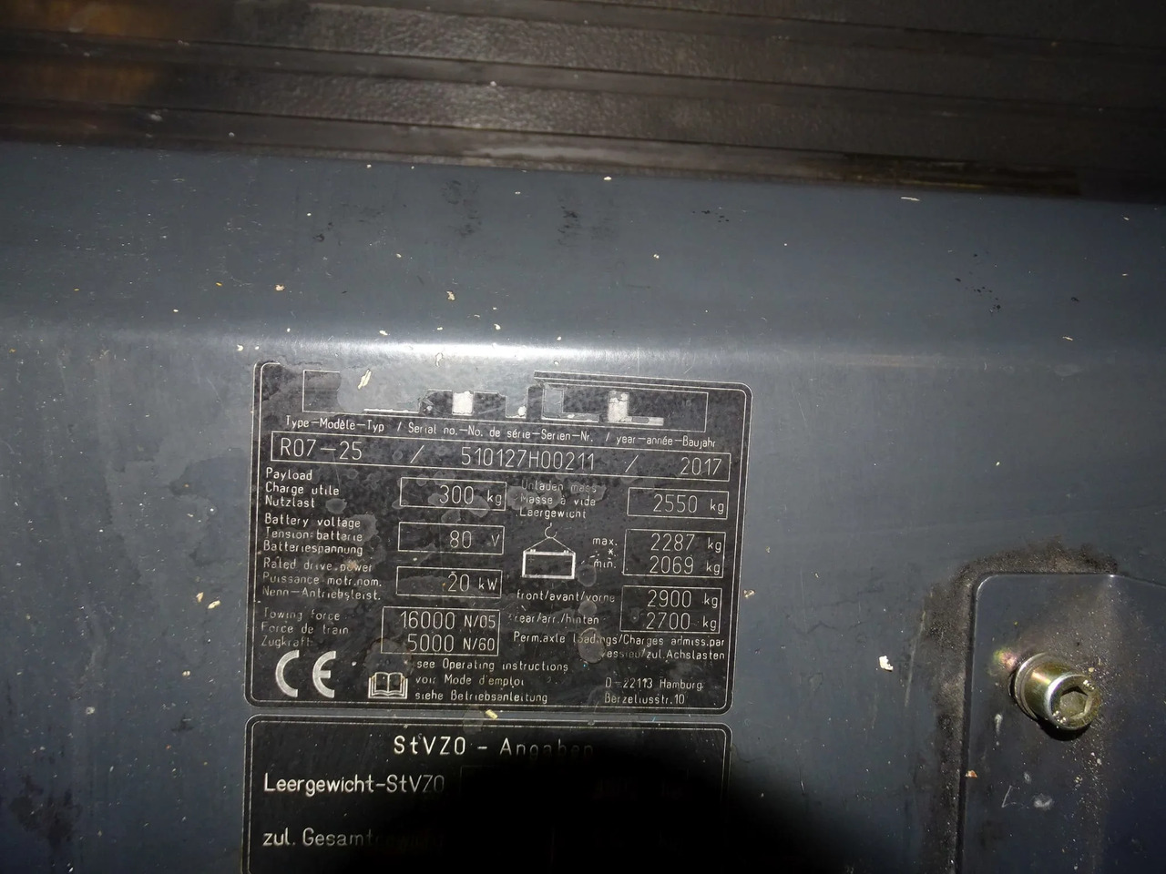 STILL R07-25 - Tow tractor: picture 5 STILL R07-25 - Tow tractor: picture 5