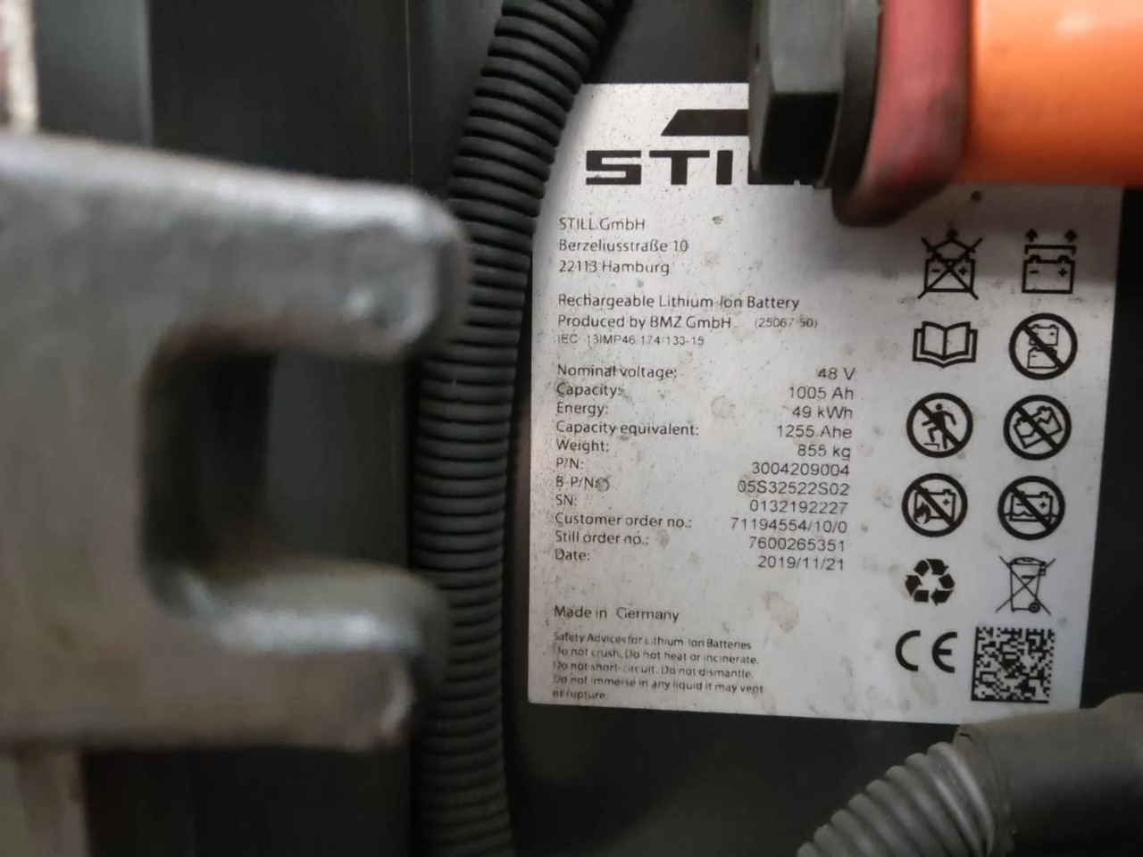 STILL RX20-16/LiIon - Electric forklift: picture 5 STILL RX20-16/LiIon - Electric forklift: picture 5
