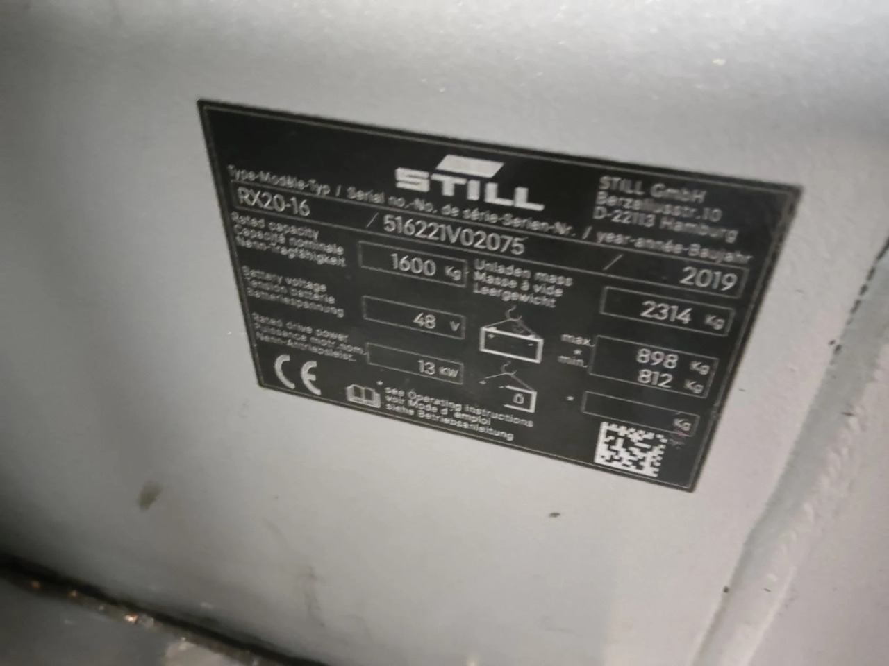 STILL RX20-16/LiIon - Electric forklift: picture 2 STILL RX20-16/LiIon - Electric forklift: picture 2