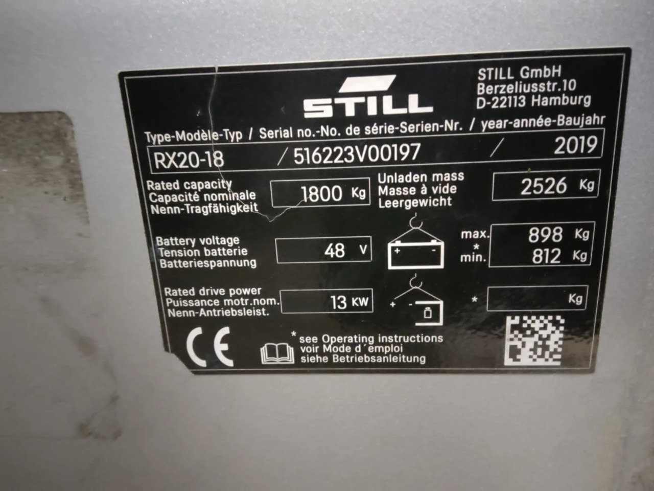 STILL RX20-18 - Electric forklift: picture 2 STILL RX20-18 - Electric forklift: picture 2