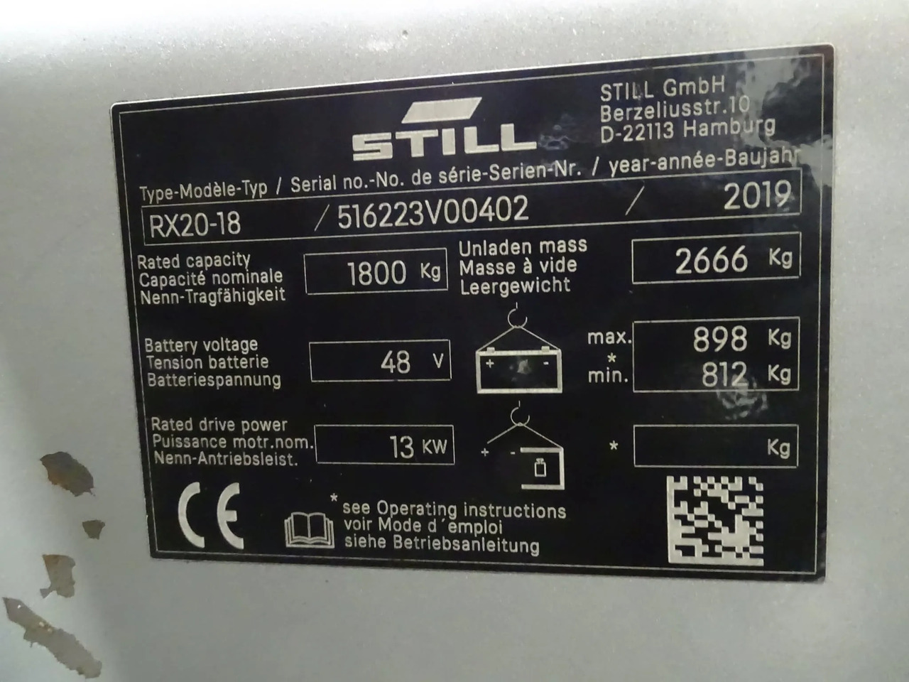 STILL RX20-18 - Electric forklift: picture 2 STILL RX20-18 - Electric forklift: picture 2