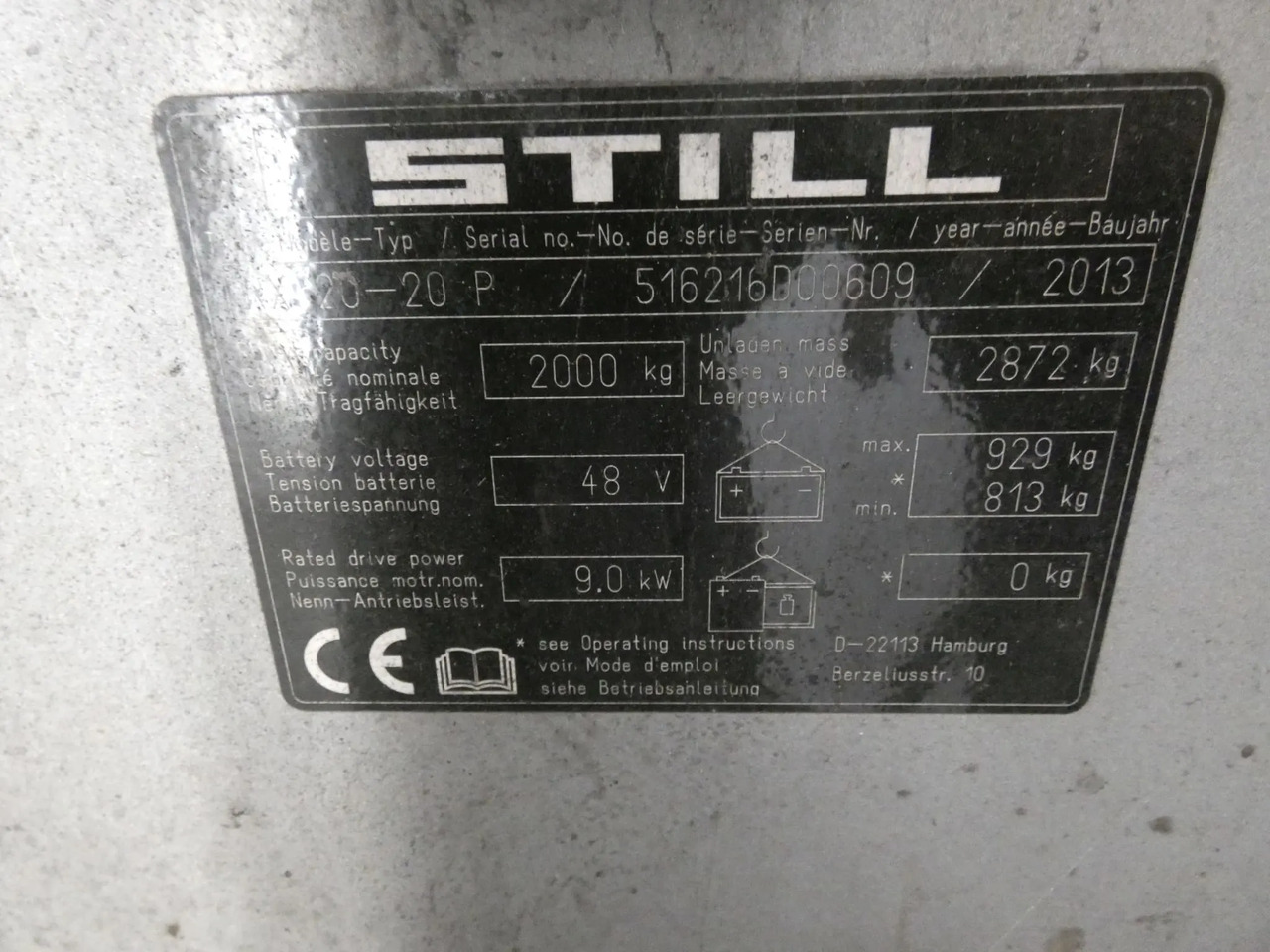 STILL RX20-20P - Electric forklift: picture 5 STILL RX20-20P - Electric forklift: picture 5