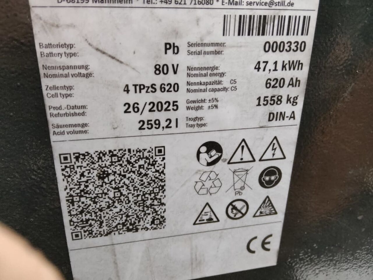 STILL RX60-30 - Electric forklift: picture 5 STILL RX60-30 - Electric forklift: picture 5