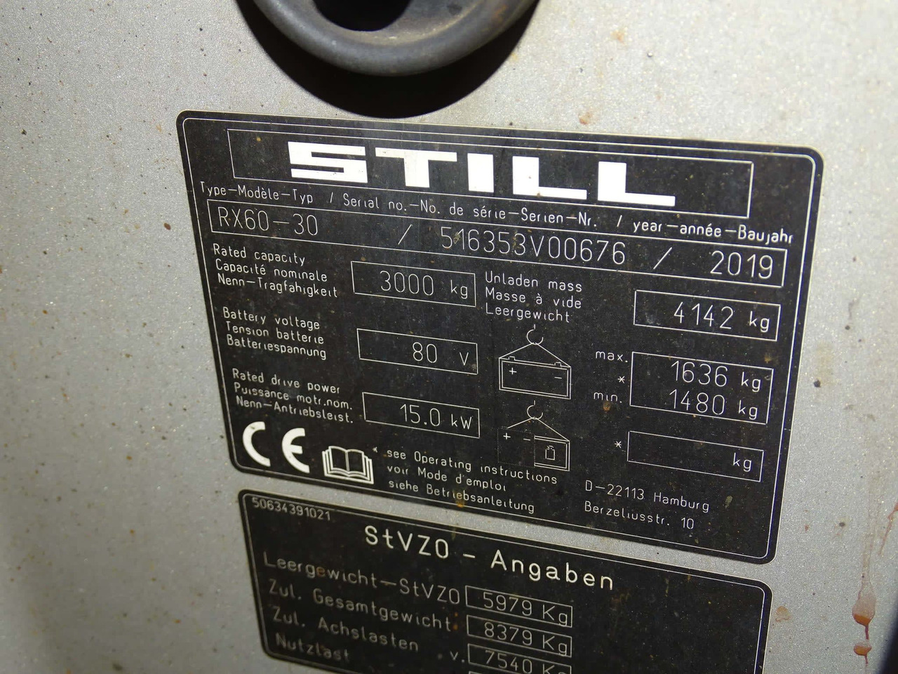 STILL RX60-30 - Electric forklift: picture 5 STILL RX60-30 - Electric forklift: picture 5