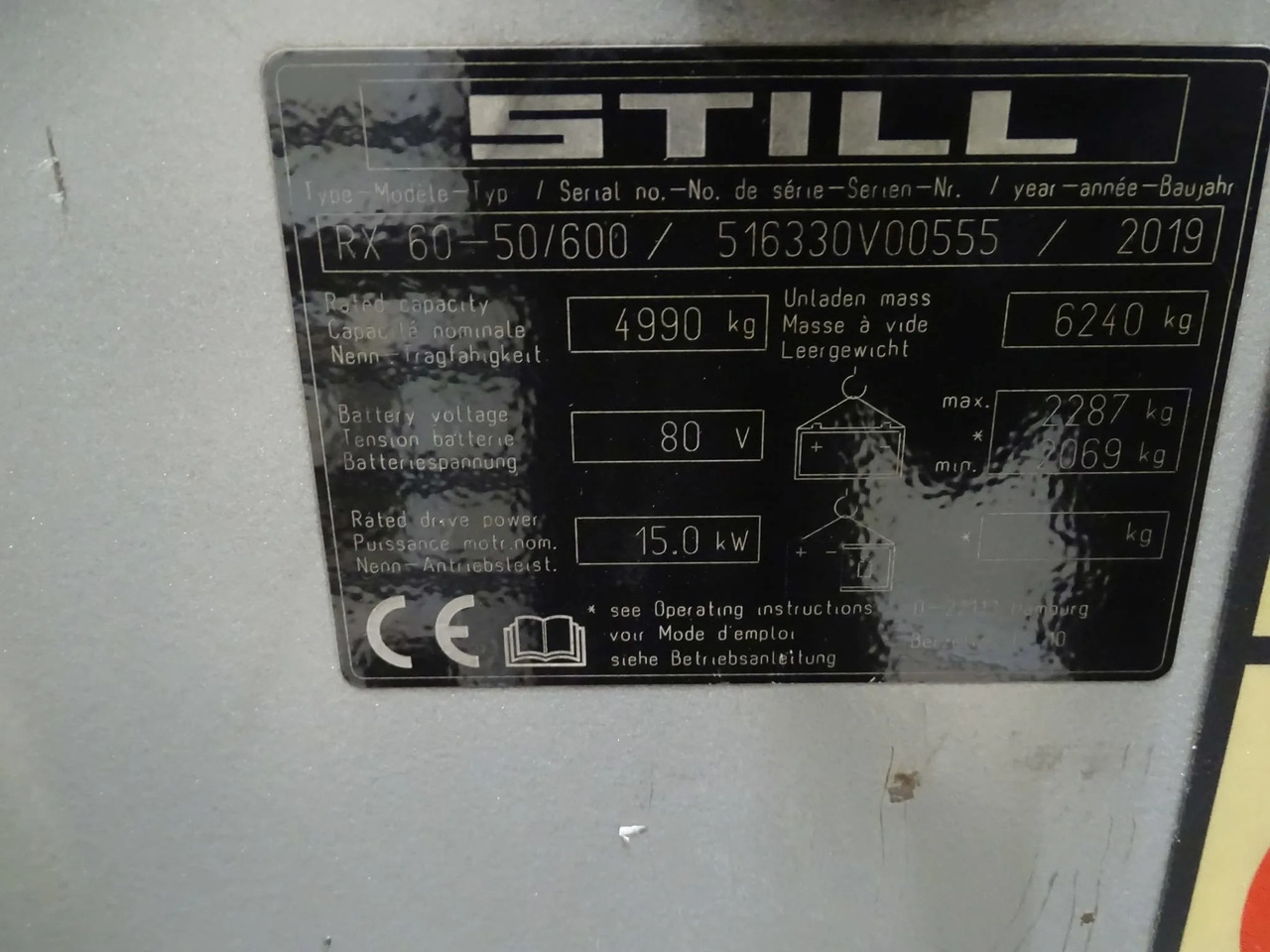 STILL RX60-50/600 - Electric forklift: picture 5 STILL RX60-50/600 - Electric forklift: picture 5