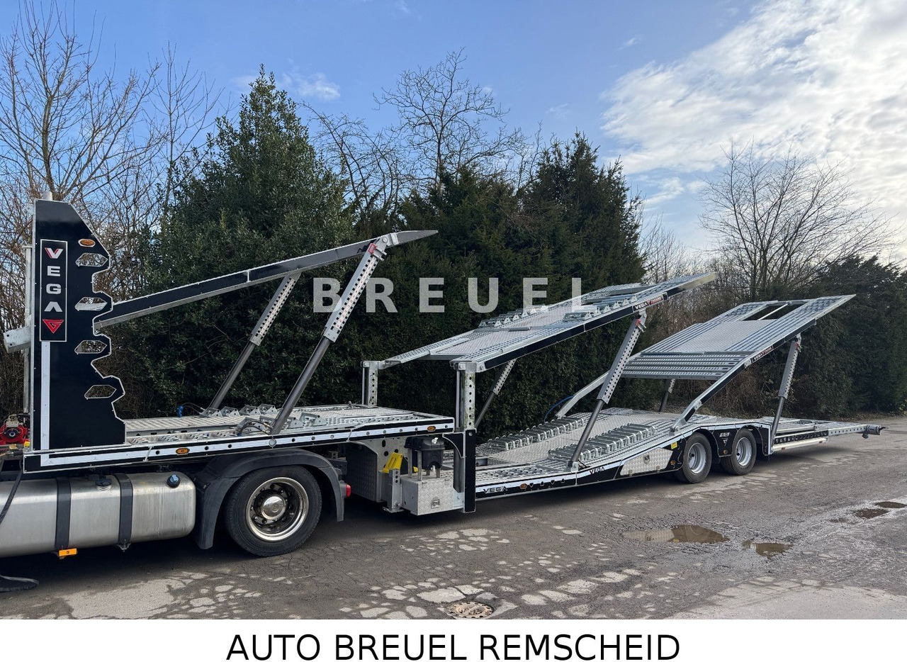 6-er Autotransporter mit Lenkachse 6-er Autotransporter sofort mit VDI Zertifikat - Autotransporter semi-trailer: picture 3 6-er Autotransporter mit Lenkachse 6-er Autotransporter sofort mit VDI Zertifikat - Autotransporter semi-trailer: picture 3