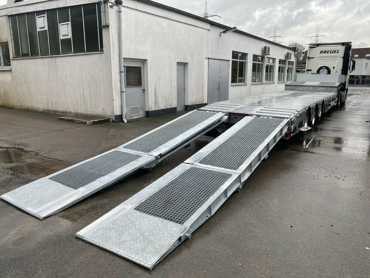 Low loader semi-trailer VEGA Verzinkt+LIFT+LENKACHSE+LED: picture 11 Low loader semi-trailer VEGA Verzinkt+LIFT+LENKACHSE+LED: picture 11