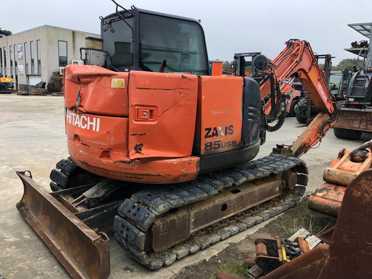 HITACHI ZX85USB-5A - Crawler excavator: picture 5 HITACHI ZX85USB-5A - Crawler excavator: picture 5