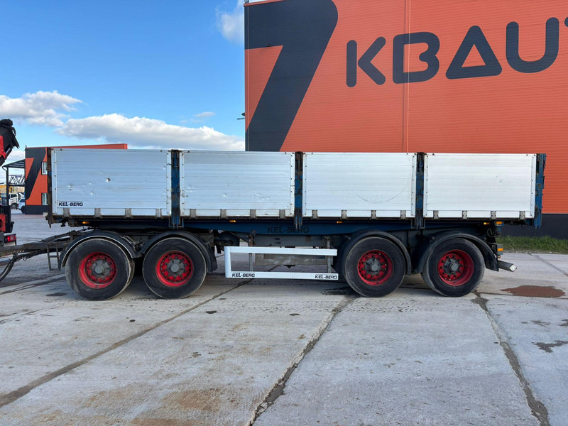 KEL-BERG D32B4 BPW AXLES / EXTENDABLE DRAWBAR / BOX L=7605 mm - Dropside/ Flatbed trailer: picture 4 KEL-BERG D32B4 BPW AXLES / EXTENDABLE DRAWBAR / BOX L=7605 mm - Dropside/ Flatbed trailer: picture 4