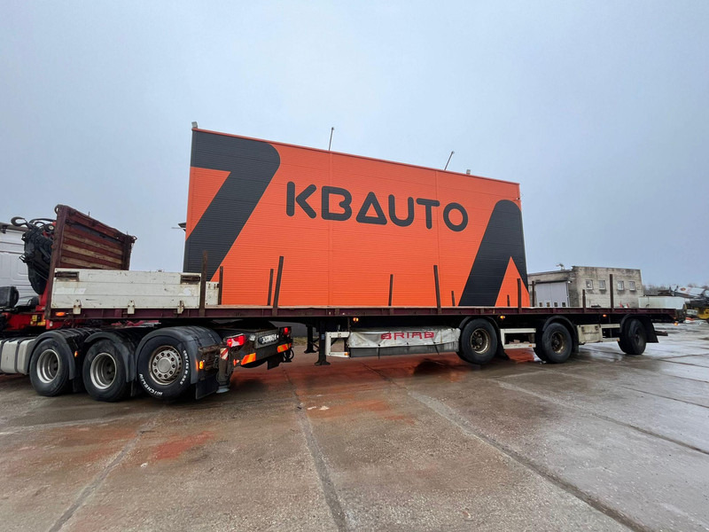 Kilafors TRB M3P3-48-160 LIFT & STEERING AXLE - Dropside/ Flatbed semi-trailer: picture 1 Kilafors TRB M3P3-48-160 LIFT & STEERING AXLE - Dropside/ Flatbed semi-trailer: picture 1