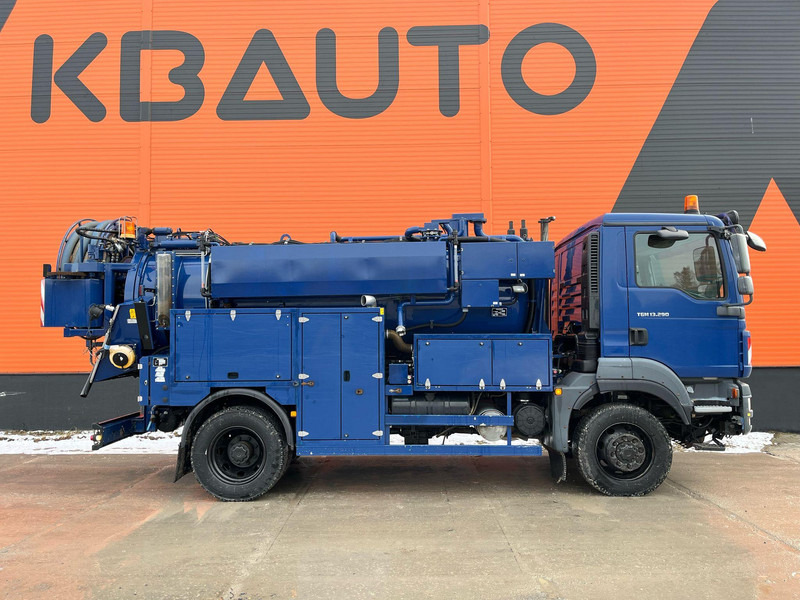 MAN TGM 13.290 4x4 TANK 6500 l / VACUUM Vacustar W900R / PRESSURE Pratissoli KE28 - 61 l/min - 150 bar - Vacuum truck: picture 4 MAN TGM 13.290 4x4 TANK 6500 l / VACUUM Vacustar W900R / PRESSURE Pratissoli KE28 - 61 l/min - 150 bar - Vacuum truck: picture 4