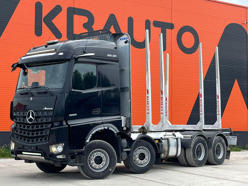 Mercedes-Benz Arocs 3263 8x4 FULL STEEL - Timber truck, Crane truck: picture 1 Mercedes-Benz Arocs 3263 8x4 FULL STEEL - Timber truck, Crane truck: picture 1