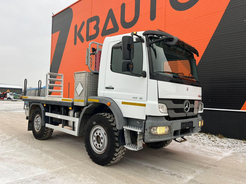 Mercedes-Benz Atego 1018 4x4 ONLY 18844 km ! / FULL STEEL / DRUM BRAKES / PLATFORM L=3500 mm - Dropside/ Flatbed truck: picture 4 Mercedes-Benz Atego 1018 4x4 ONLY 18844 km ! / FULL STEEL / DRUM BRAKES / PLATFORM L=3500 mm - Dropside/ Flatbed truck: picture 4