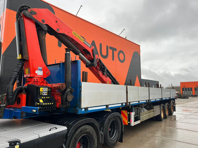 Nordic TRAILER S345 PALFINGER PK23002 / PLATFORM L=12324 mm - Dropside/ Flatbed semi-trailer: picture 3 Nordic TRAILER S345 PALFINGER PK23002 / PLATFORM L=12324 mm - Dropside/ Flatbed semi-trailer: picture 3