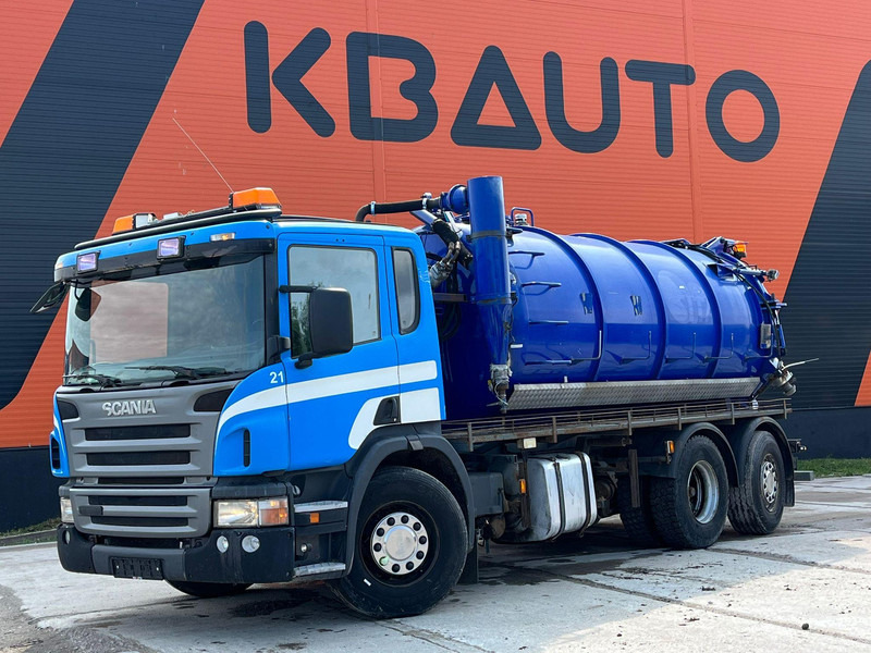 Scania P 420 6x2*4 ADR TANK INTERCONSULT 14230 l / VACUUM Pagani MEC 8000 year 2017 - Vacuum truck: picture 1 Scania P 420 6x2*4 ADR TANK INTERCONSULT 14230 l / VACUUM Pagani MEC 8000 year 2017 - Vacuum truck: picture 1