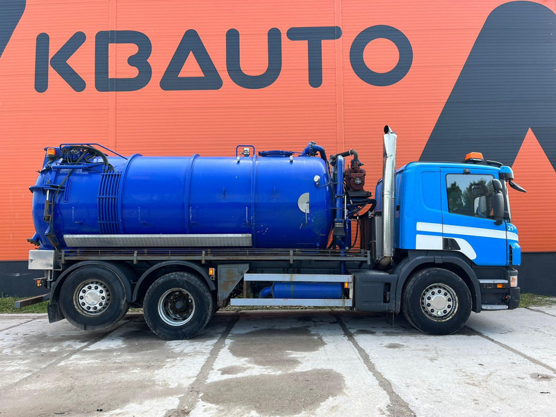 Scania P 420 6x2*4 ADR TANK INTERCONSULT 14230 l / VACUUM Pagani MEC 8000 year 2017 - Vacuum truck: picture 4 Scania P 420 6x2*4 ADR TANK INTERCONSULT 14230 l / VACUUM Pagani MEC 8000 year 2017 - Vacuum truck: picture 4