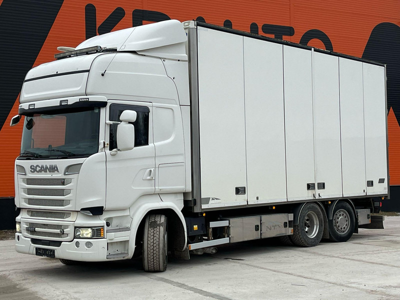 Scania R 580 6x2*4 BOX L=7420 mm - Box truck: picture 1 Scania R 580 6x2*4 BOX L=7420 mm - Box truck: picture 1