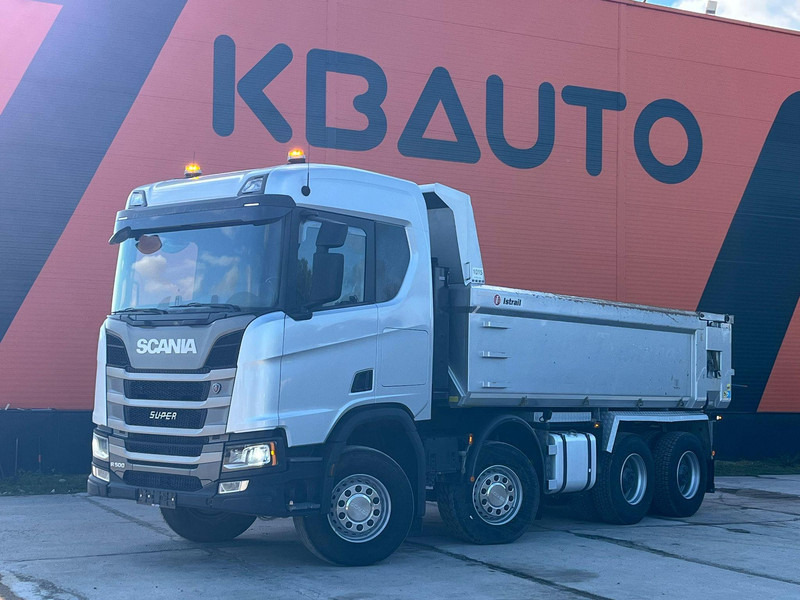 Scania R500 8x4 FULL STEEL / RETARDER / BOX L=5644 mm - Tipper: picture 1 Scania R500 8x4 FULL STEEL / RETARDER / BOX L=5644 mm - Tipper: picture 1