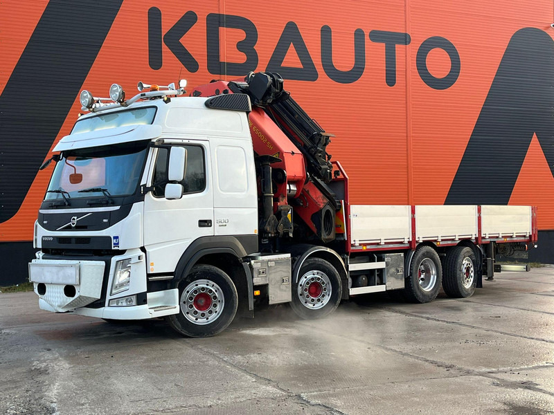 Volvo FM 500 8x2*6 COMBI / EXTENDABLE PLATFORM + TRACTOR / PK65002 + JIB + WINCH / PLATFORM L=6498 mm - Tractor unit: picture 2 Volvo FM 500 8x2*6 COMBI / EXTENDABLE PLATFORM + TRACTOR / PK65002 + JIB + WINCH / PLATFORM L=6498 mm - Tractor unit: picture 2