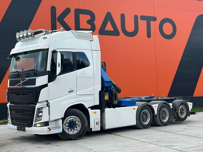 Volvo FH 16 750 8x4*4 COMBI / PK34002 / JOAB L 24 ton / L=4950 mm - Hook lift truck, Crane truck: picture 2 Volvo FH 16 750 8x4*4 COMBI / PK34002 / JOAB L 24 ton / L=4950 mm - Hook lift truck, Crane truck: picture 2