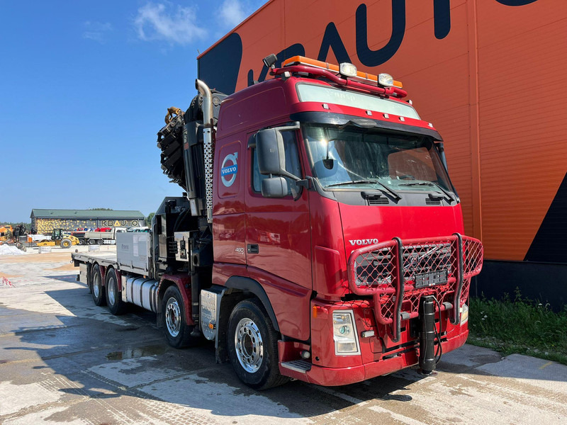 Volvo FH 480 8x4 HIAB 1055E-8 / WINCH / PLATFORM L=6928 mm - Dropside/ Flatbed truck, Crane truck: picture 4 Volvo FH 480 8x4 HIAB 1055E-8 / WINCH / PLATFORM L=6928 mm - Dropside/ Flatbed truck, Crane truck: picture 4